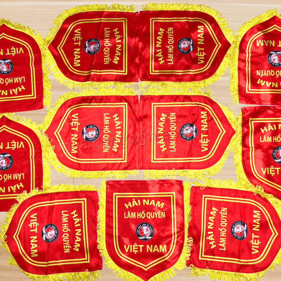 in cờ lưu niệm